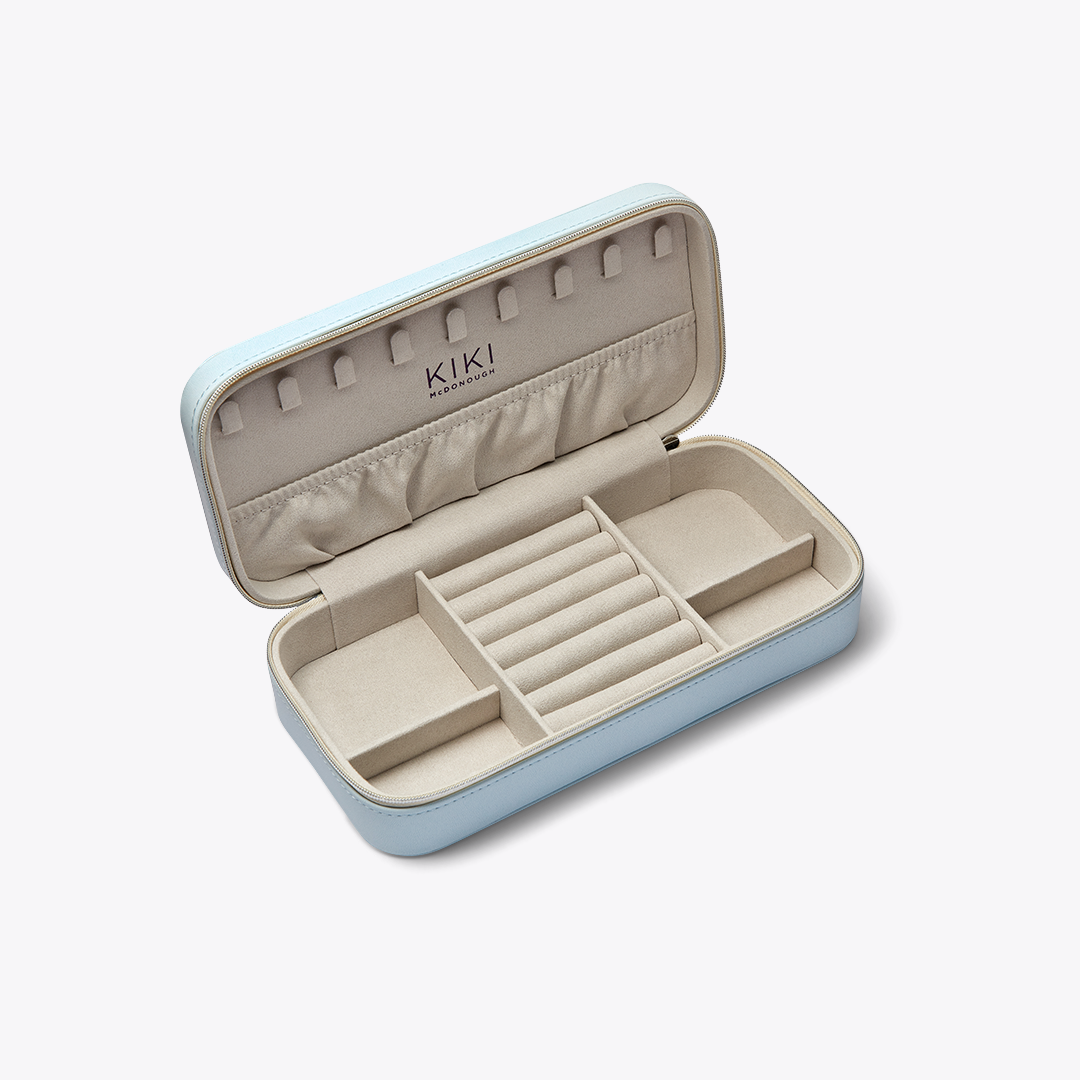 Large Blue Kiki Jewellery Box