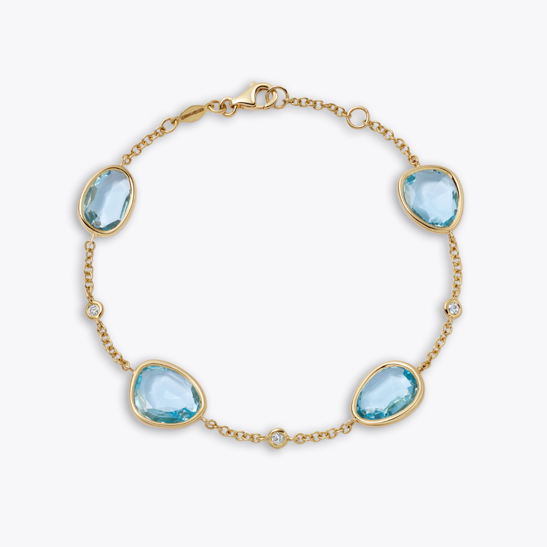 Candy Blue Topaz Bracelet