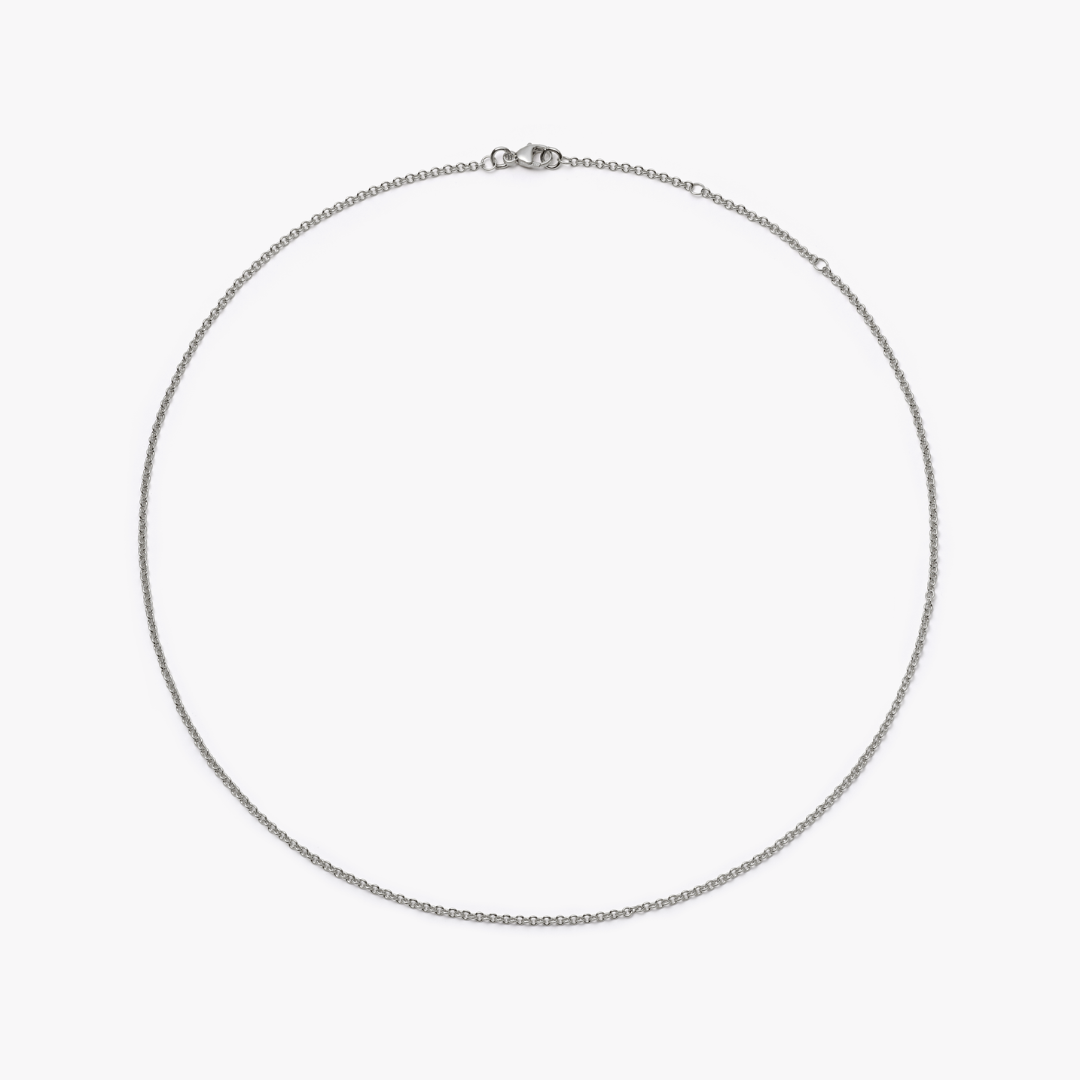 18ct White Gold 18"/17"/16" Trace Chain