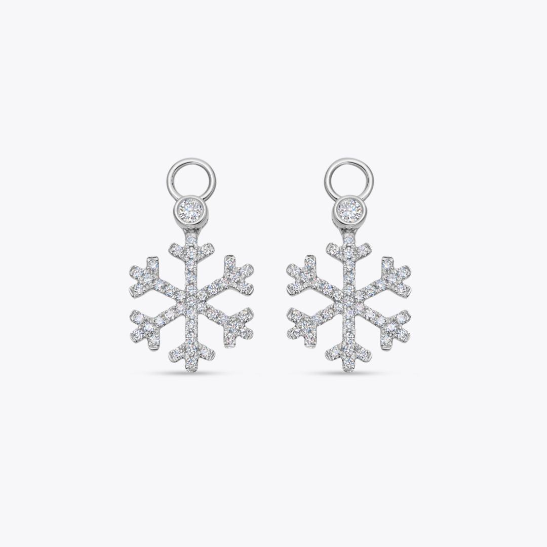 Snowflake Diamond Detachable Drops