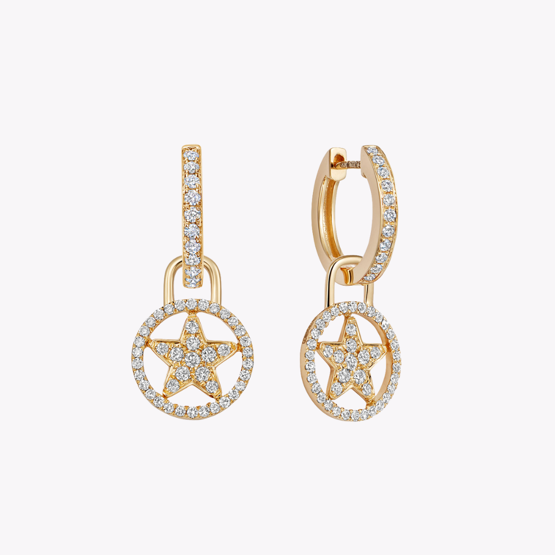 Fireworks Diamond Star Detachable Drops