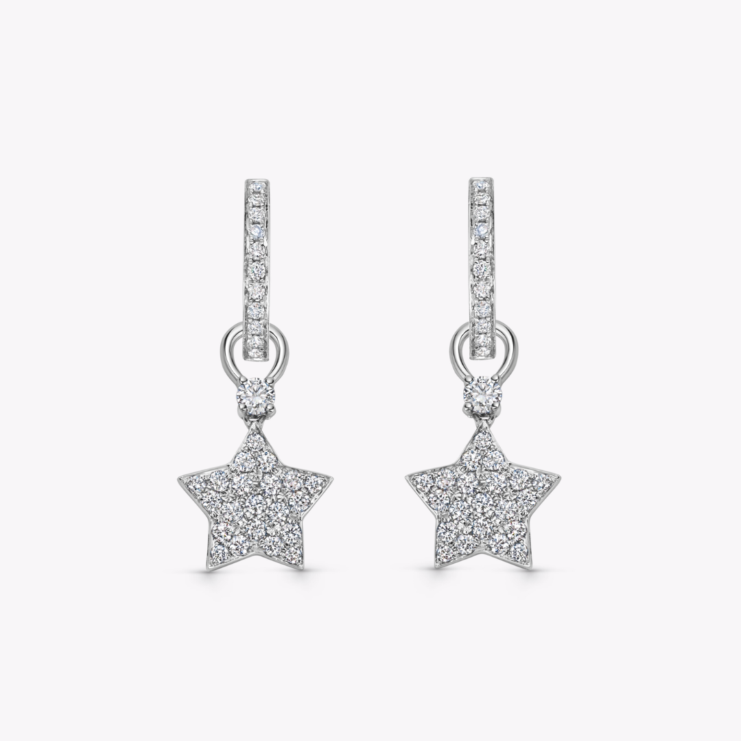 Diamond Star Detachable Drops