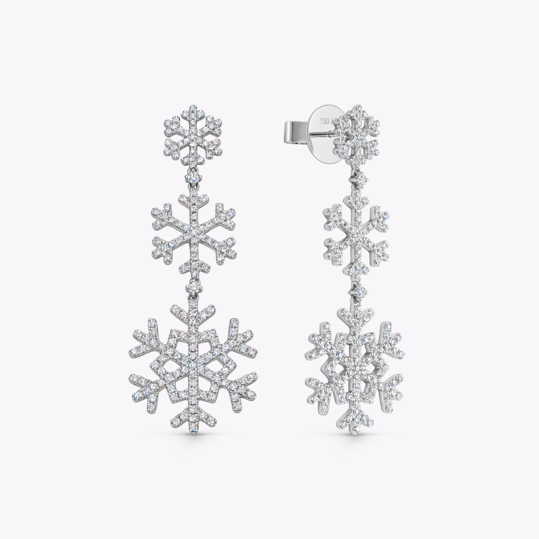 Snowflake Earrings