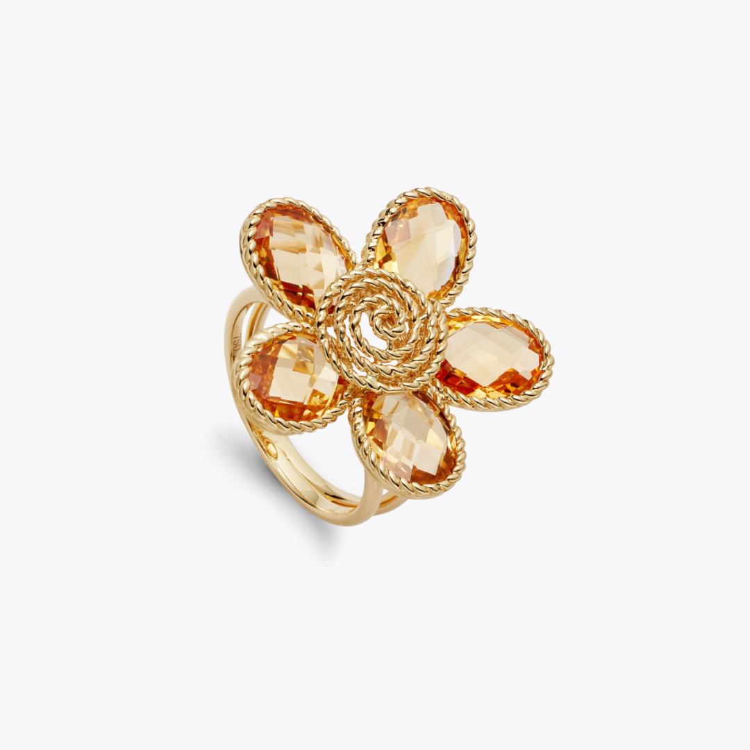 Florence Citrine Ring