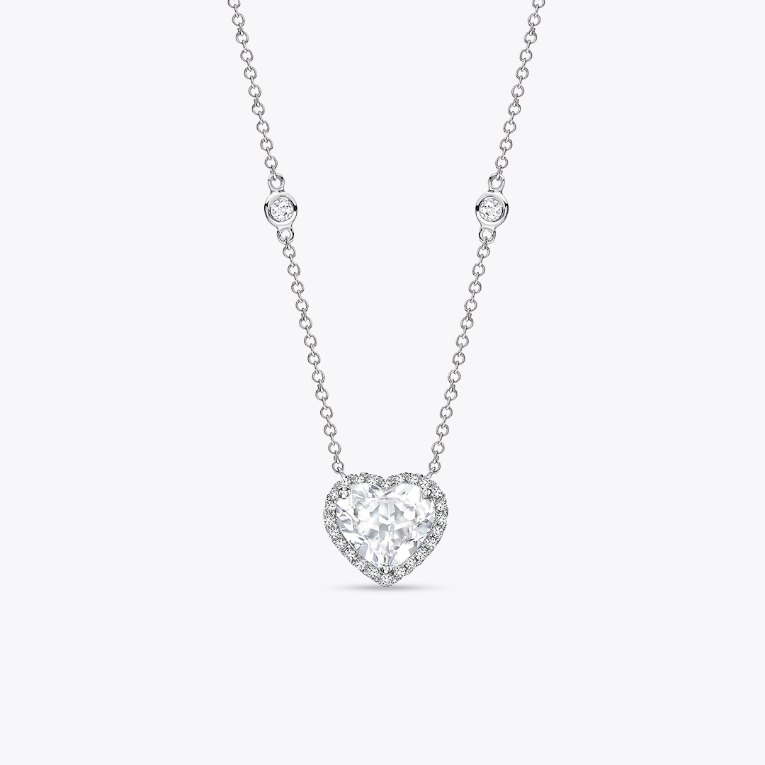 Grace Heart White Topaz Necklace – Kiki McDonough