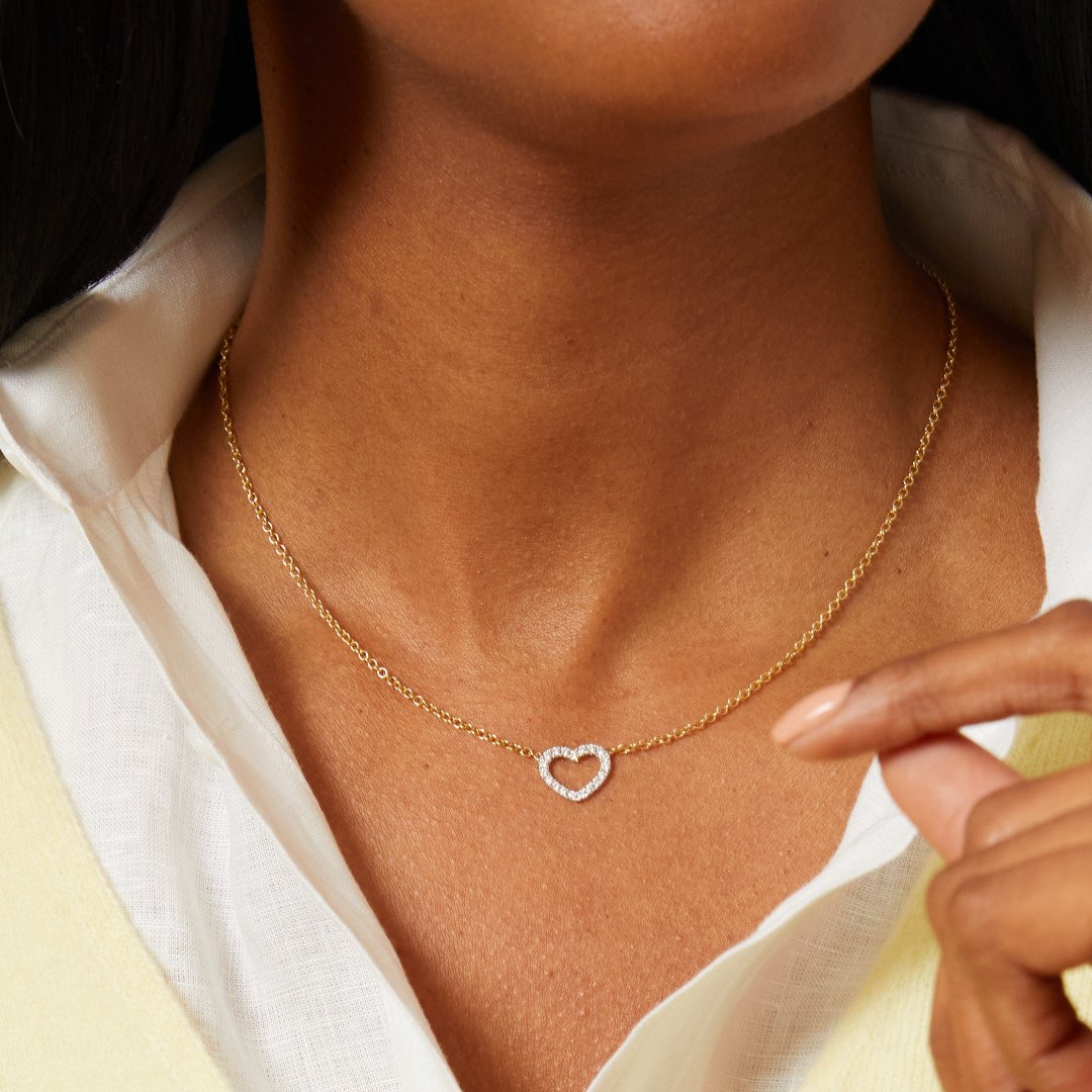 Eden Heart Diamond Necklace