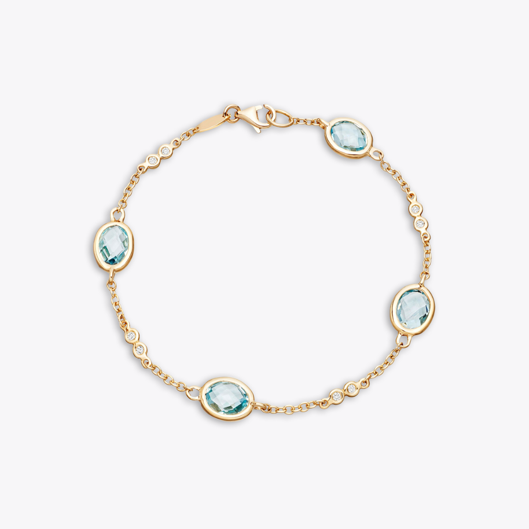 Classics Topaz Diamond Bracelet