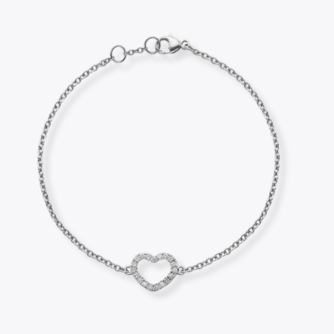 Eden Heart Diamond Bracelet