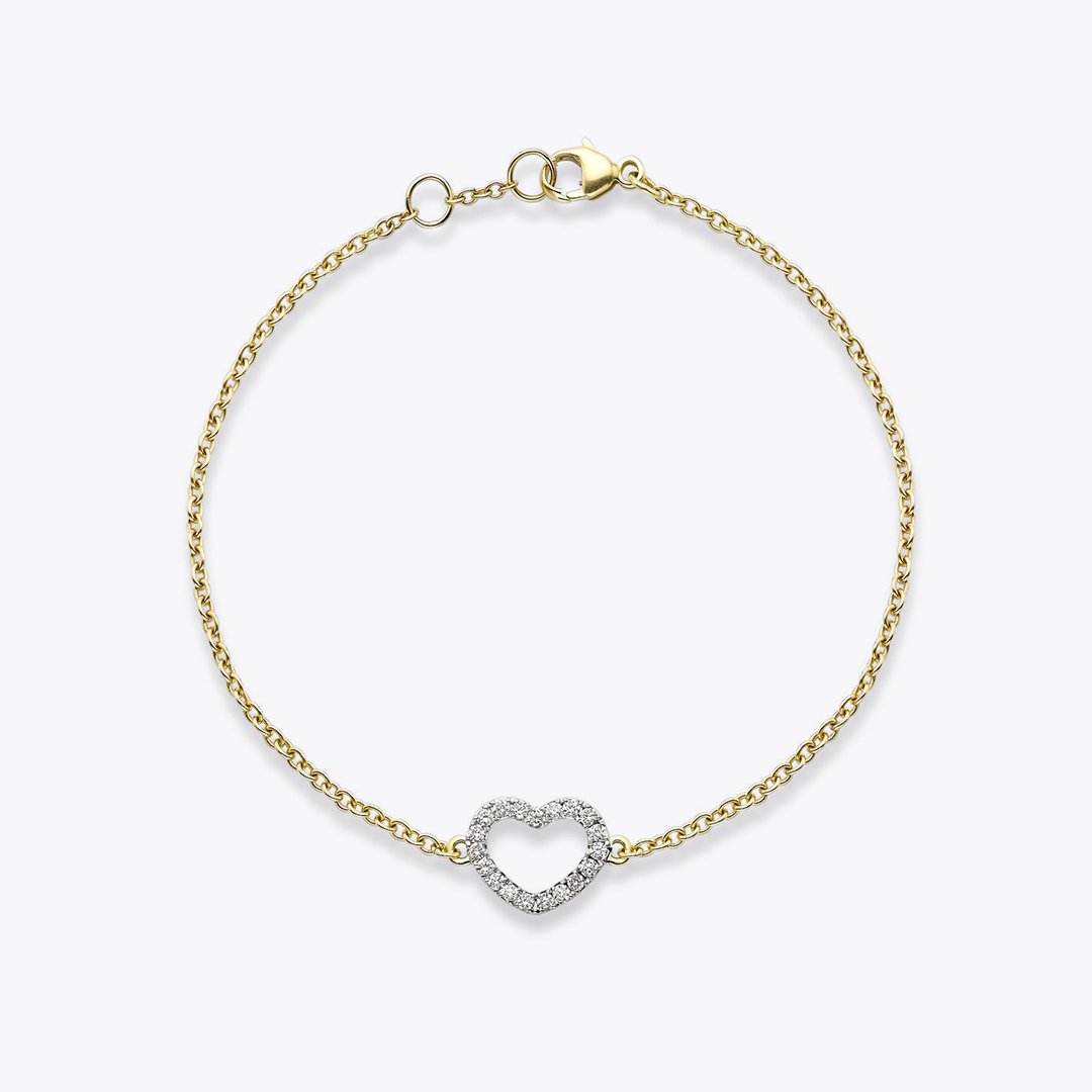 Eden Heart Diamond Bracelet