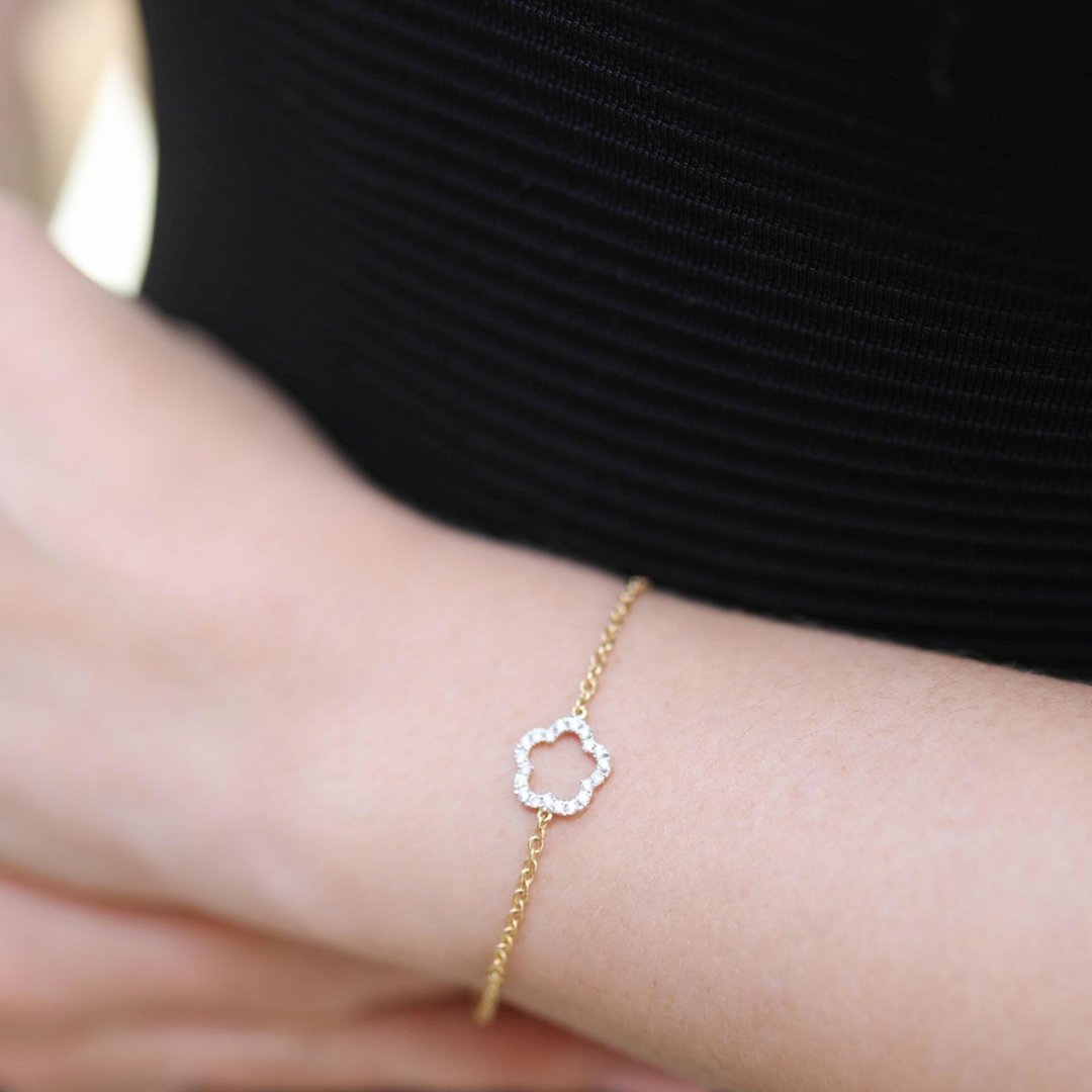 Eden Flower Diamond Bracelet
