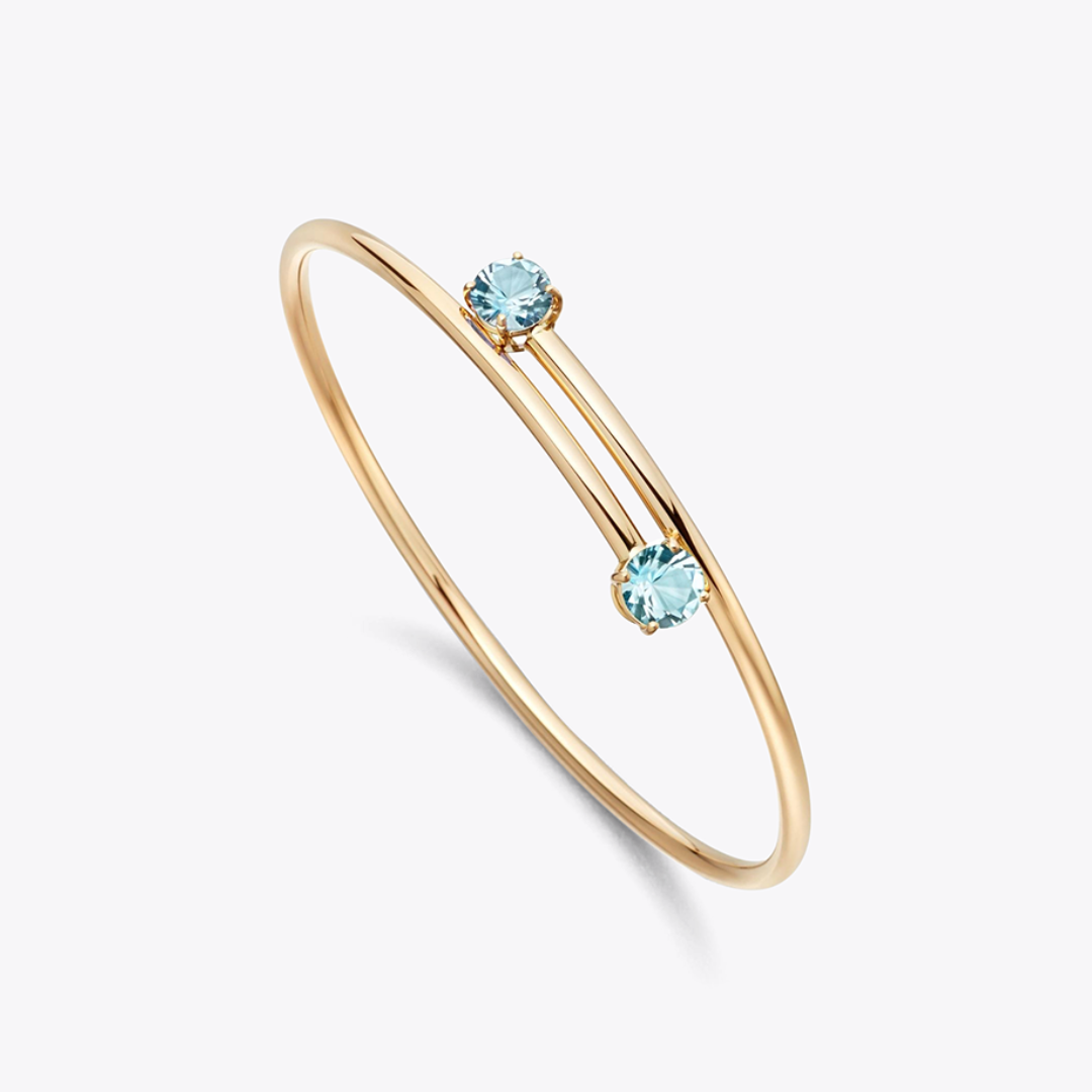 Kiki Classics Blue Topaz Bangle