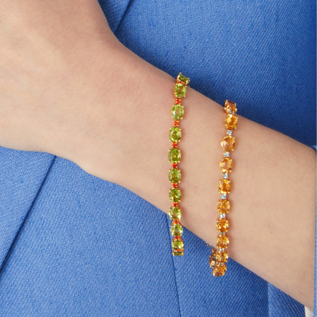 Signatures Peridot and Fire Opal Bracelet – Kiki McDonough