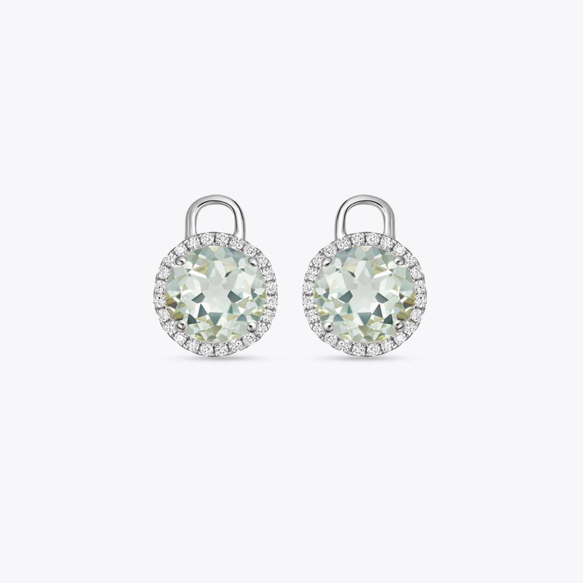 Grace Mini Amethyst Diamond Detachable Drops