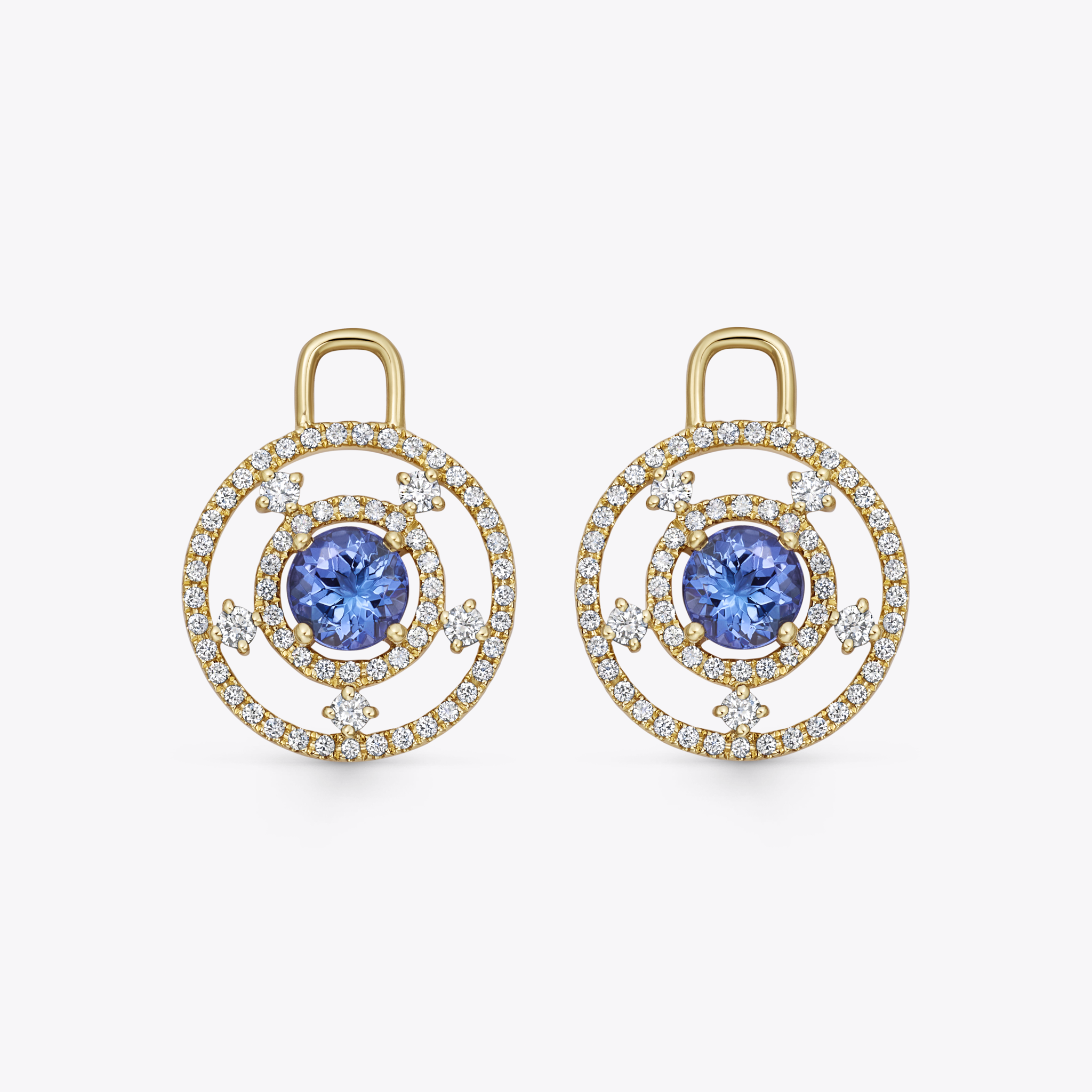 Apollo Tanzanite and Diamond Detachable Drops