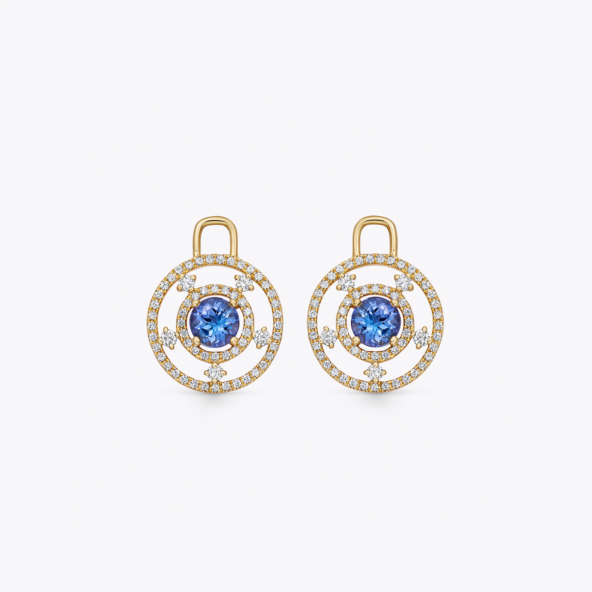 Apollo Tanzanite and Diamond Detachable Drops