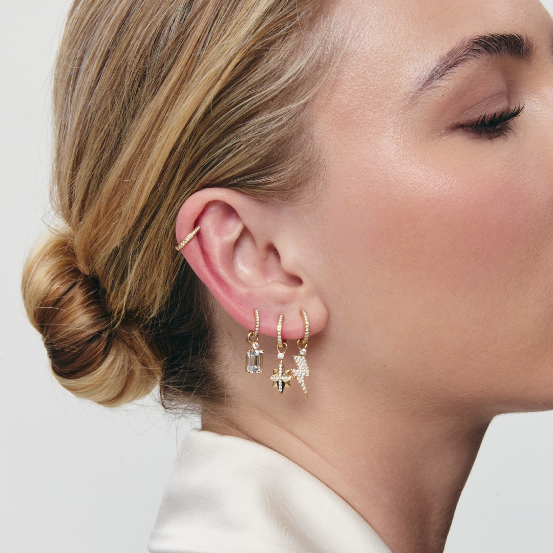 Diamond North Star Detachable Drops