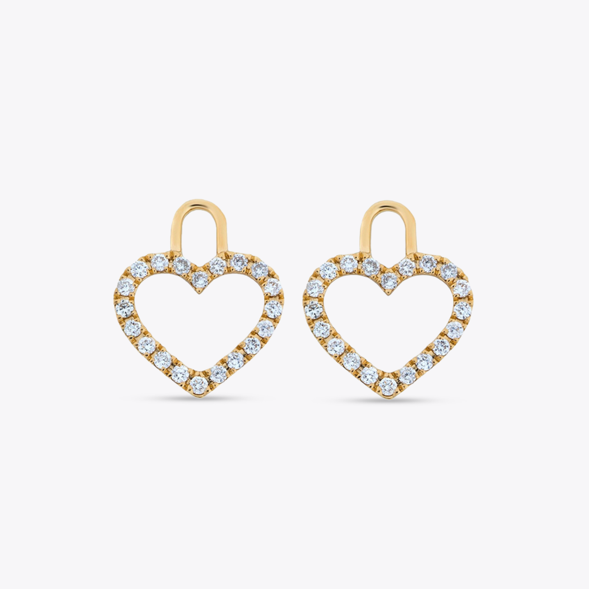 Eden Diamond Heart Detachable Drops