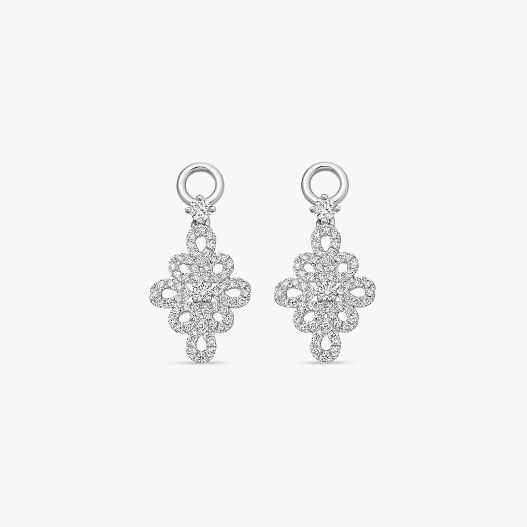 Lace Diamond Detachable Drops