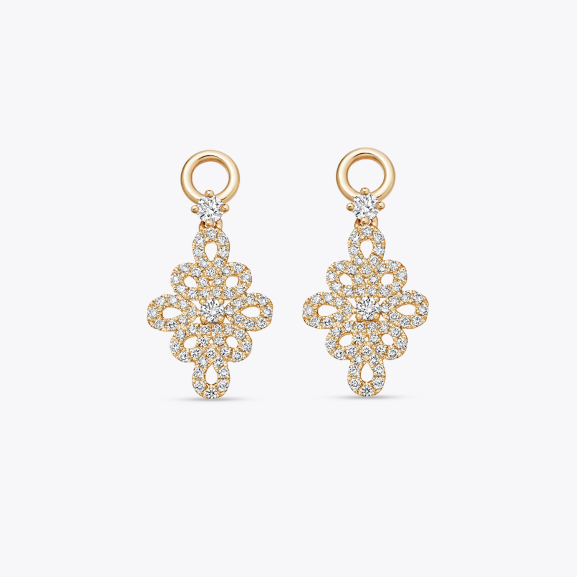 Lace Diamond Detachable Drops