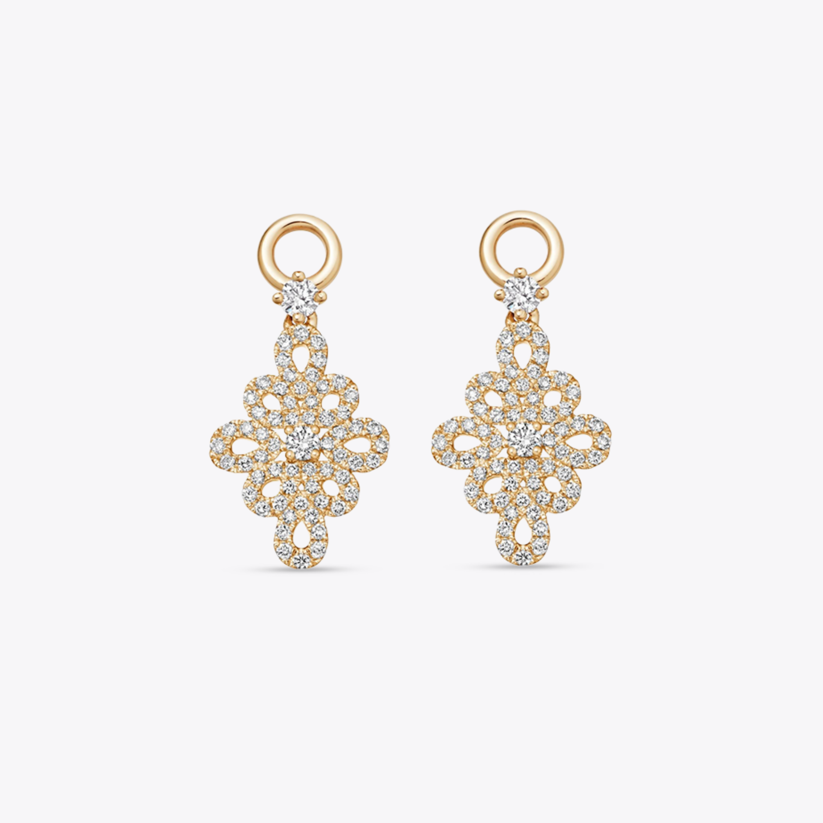 Lace Diamond Detachable Drops