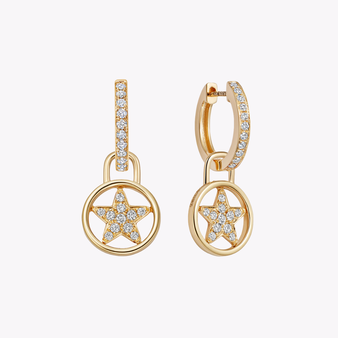 Fireworks Diamond Star Centre Detachable Drops