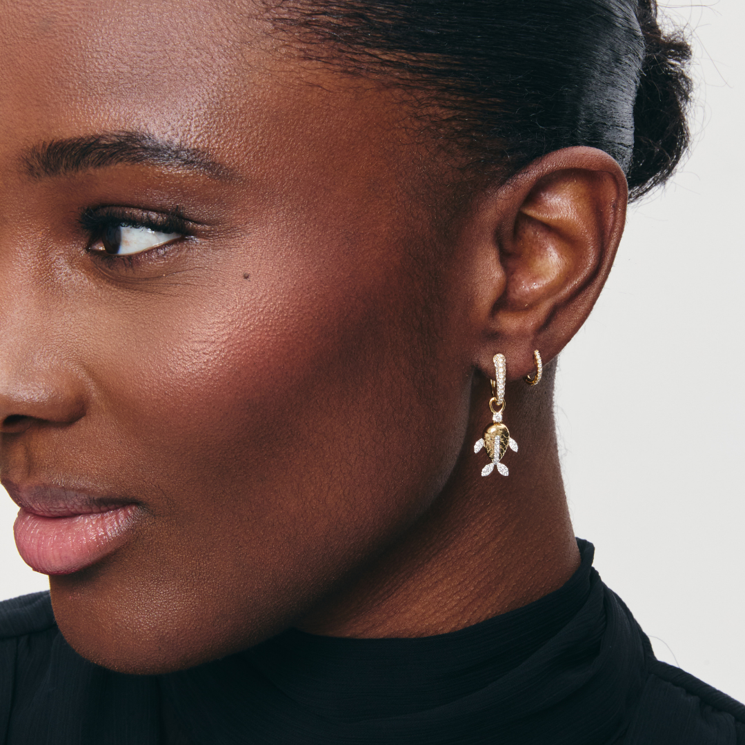 Diamond Fish Detachable Drops