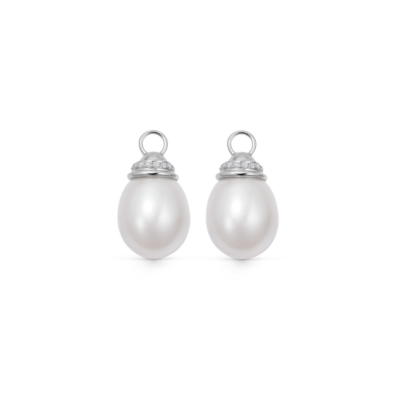 Pearl and Diamond Detail Detachable Drops – Kiki McDonough
