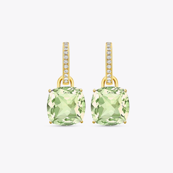 Special Editions Green Tourmaline, Tsavorite Garnet and Peridot Earrings