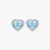Special Editions Aquamarine and Diamond Daisy Ring