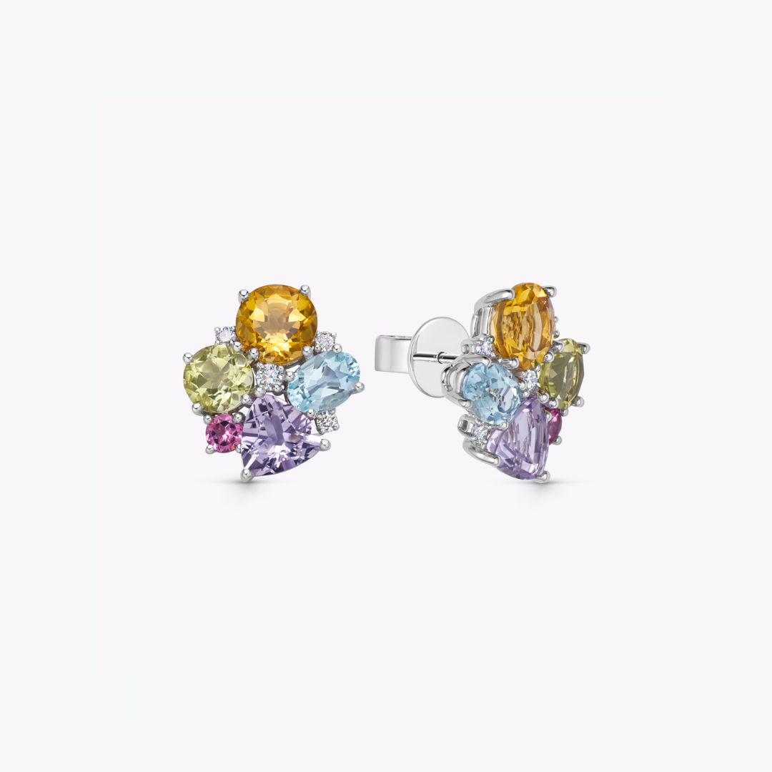 Kiki Classics Summer Cluster Stud Earrings