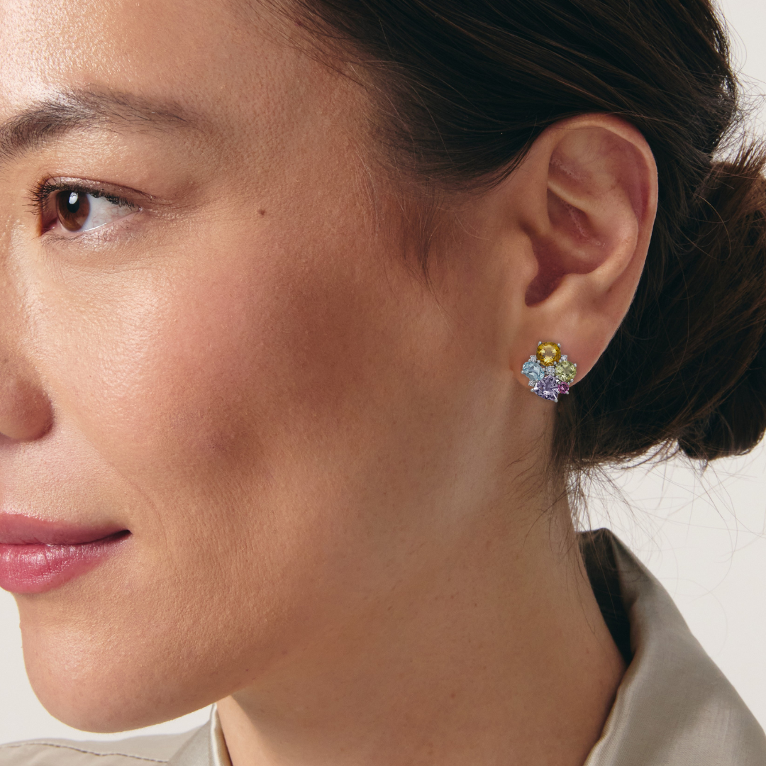 Kiki Classics Summer Cluster Stud Earrings