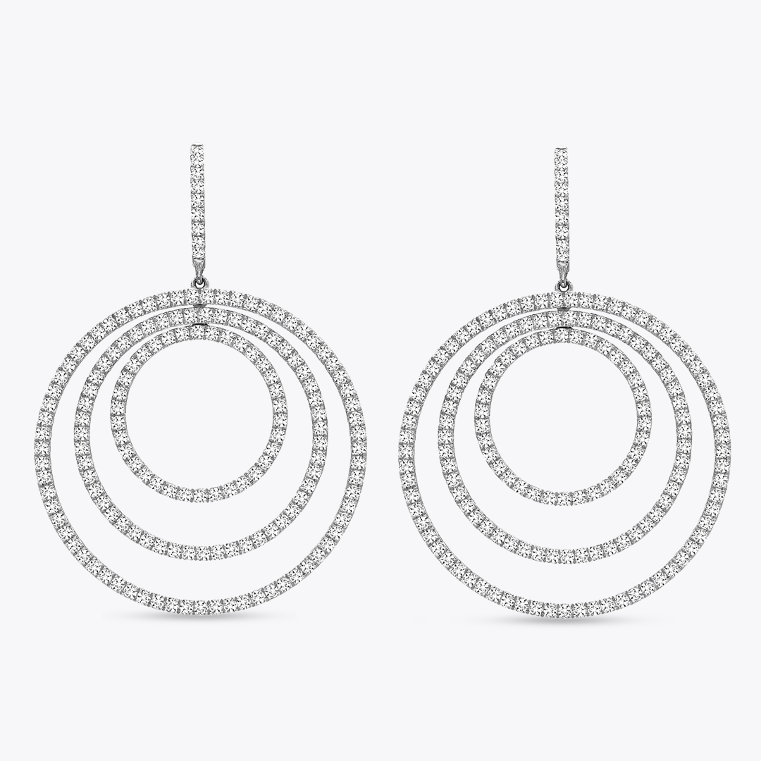 Kiki Diamonds Lola Triple Hoop Earrings