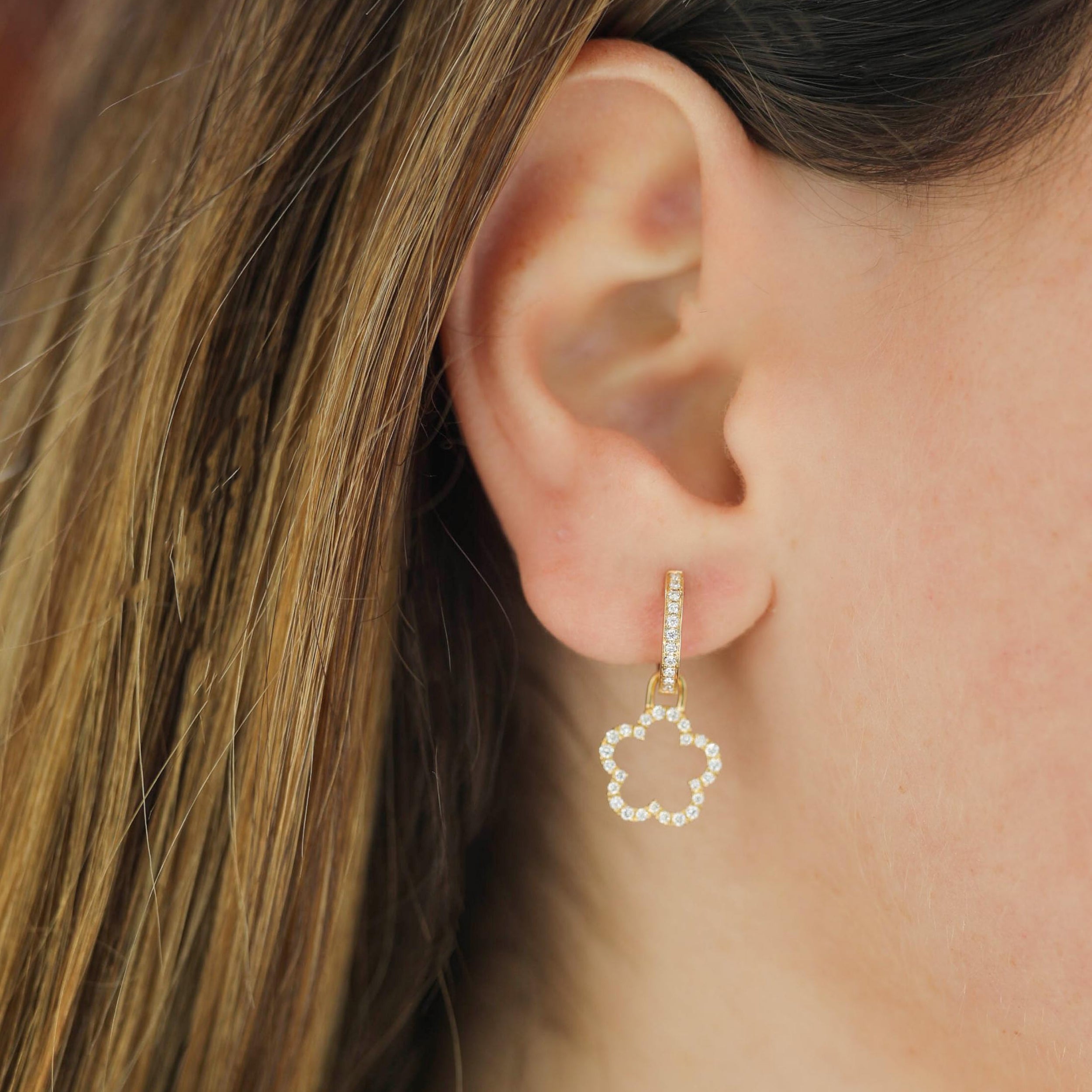 Eden Flower Diamond Detachable Drops