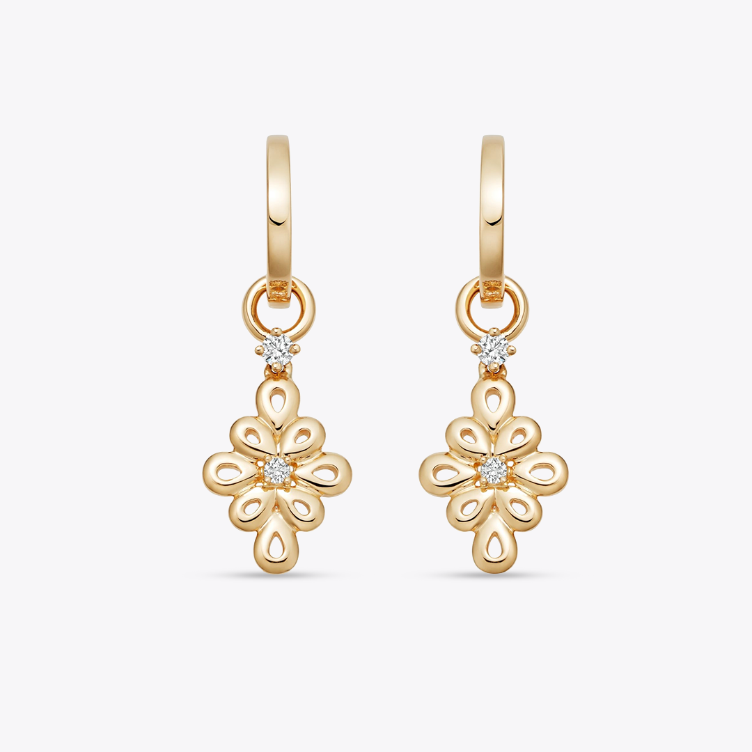 Lace Detachable Earrings