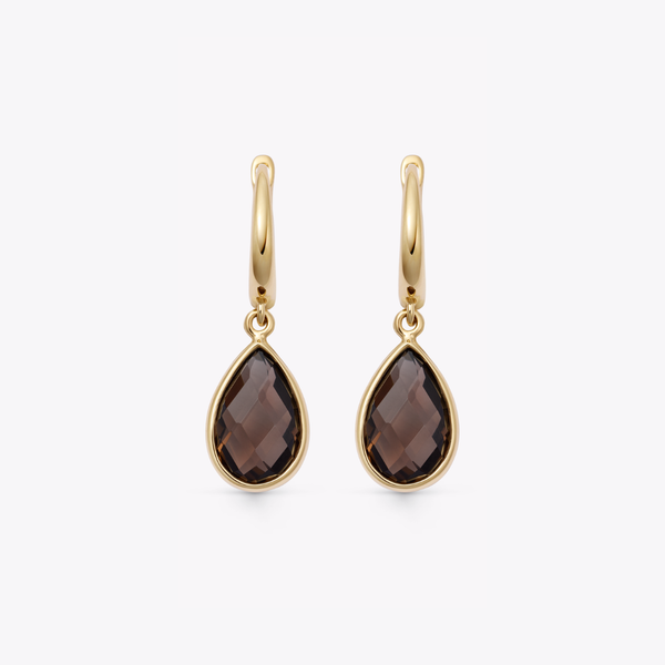 Kiki Classics Smoky Quartz Pear Drop Earrings – Kiki McDonough