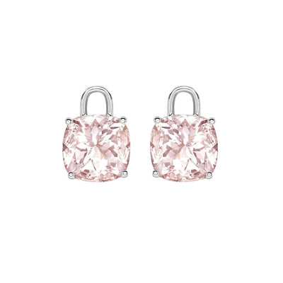 Morganite White Gold Cushion D