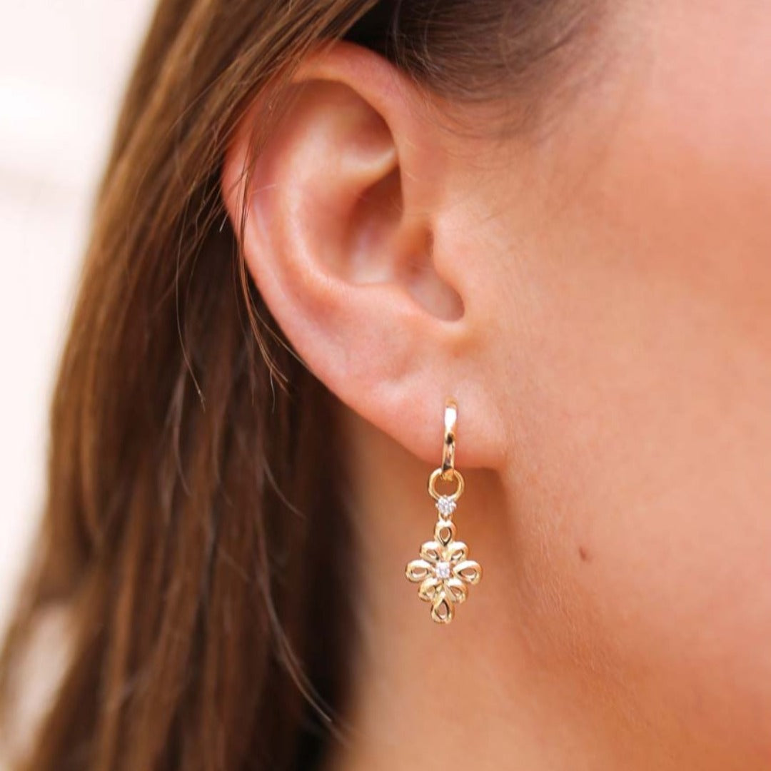 Lace Detachable Earrings
